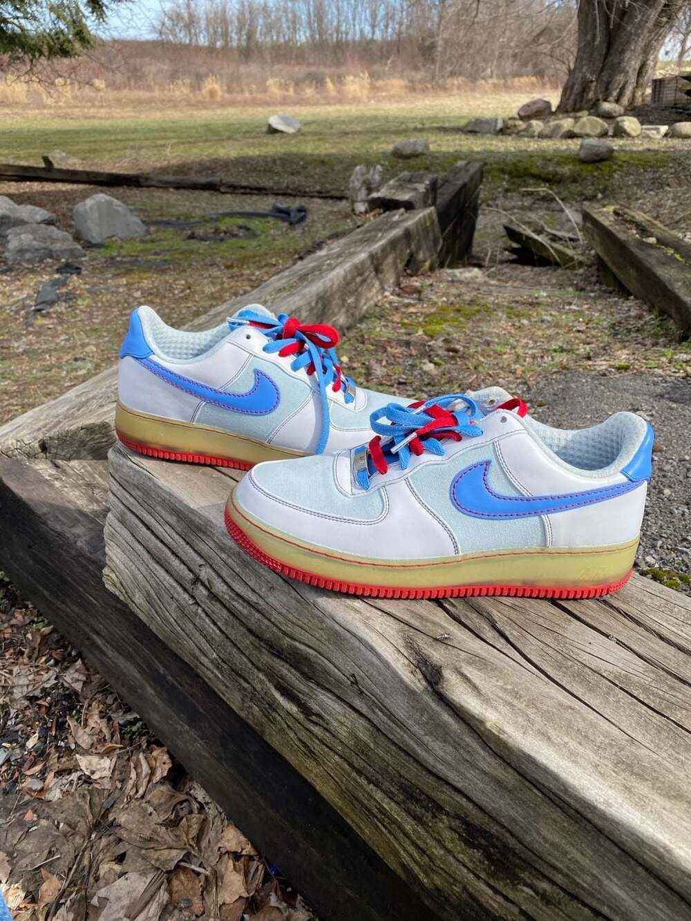 Nike Air Force 1 Premium '07 'Glacier Blue' Womens size NO shoe box